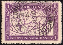 [The 80th Anniversary of the Death of General Francisco de Miranda, 1750-1816, タイプ AH]