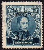 [Previous Issue of Simon Bolivar Overprinted "1933" and Surcharged, type FE]