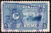 [The 1st Anniversary of Greater Colombia Merchant Marine - Freighter "Republica de Venezuela", ประเภท RR]