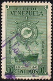 [Airmail - The 1st Anniversary of Greater Colombia Merchant Marine - Freighter "Republica de Venezuela", type SC1]