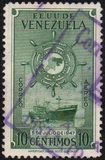 [Airmail - The 1st Anniversary of Greater Colombia Merchant Marine - Freighter "Republica de Venezuela", type SC1]