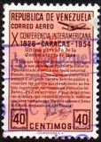 [Airmail - The 10th Pan-American Conference, Caracas, type ANT7]