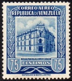[Airmail - Caracas Central Post Office - Inscription "CORREOS - REPUBLICA DE VENEZUELA", tip AIK41]