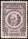 [Airmail - The 1st Postal Convention, Caracas, tip APF6]