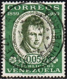 [The 100th Anniversary of the Death of Alexander von Humboldt, Naturalist, 1769-1859, type AWF]
