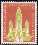 [Airmail - National Pantheon, Caracas, प्रकार AWR8]
