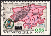 [Airmail - States of Venezuela - Maps and Arms of the Various States, प्रकार BSE]