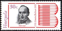 [The 200th Anniversary of the Birth of Simon Bolivar, 1783-1830, tyyppi CHZ]