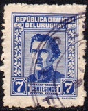 [General Jose Artigas - With Imprint "IMPRENTA NACIONAL" Bottom Right, tegund IW8]
