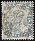 [King George V, 1865-1936 - Inscription "INDIA POSTAGE", тип XAV]