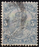 [King George V, 1865-1936 - Inscription "INDIA POSTAGE", тип XAV1]