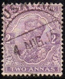 [King George V, 1865-1936 - Inscription "INDIA POSTAGE", тип XAZ]