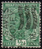 [King George V, 1865-1936 - Stamps of 1911-1926 with New Watermark, प्रकार XAW1]