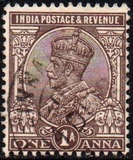 [King George V, 1865-1936 - Stamps of 1911-1926 with New Watermark, प्रकार XAX3]