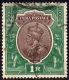 [King George V, 1865-1936 - New Watermark & Different Colors, type XBG7]