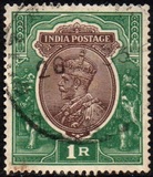 [King George V, 1865-1936 - New Watermark & Different Colors, type XBG7]