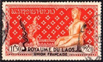 [Airmail - Statues of Buddha, type AK]