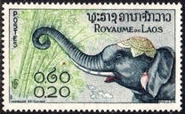 [Laotian Elephants, type BW]