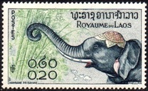 [Laotian Elephants, type BW]