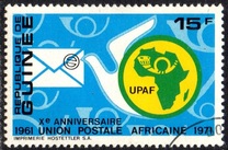 [The 10th Anniversary of African Postal Union, Typ MR]