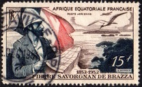 [The 100th Anniversary of the Birth of Pierre Savorgnan de Brazza, type BV]