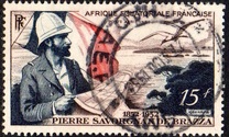 [The 100th Anniversary of the Birth of Pierre Savorgnan de Brazza, type BV]