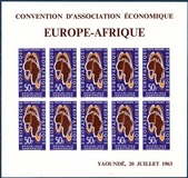 [Airmail - European-African Economic Convention, type BM]