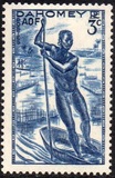 [Man Poling a Canoe, type AB1]