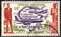 [Airmail - "Air Afrique" Airline, タイプ V]