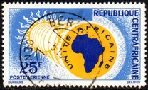 [Airmail - "African Unity", type AO]