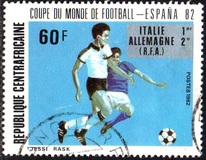 [Football World Cup - Spain -  Results, סוג AGW]