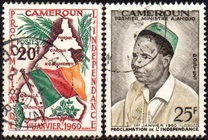 [Proclamation of Independence - Inscribed "1 ER JANVIER 1960", type BX]