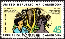 [Airmail - The 10th Anniversary of World Food Programme, type OW]