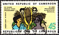 [Airmail - The 10th Anniversary of World Food Programme, type OW]