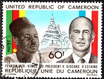 [Visit of President Giscard d'Estaing, type UU]
