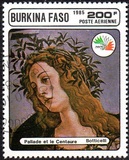 [Airmail - International Stamp Exhibition "Italia '85" - Rome, Italy - Paintings by Botticelli, type CQ]