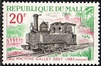 [Mali Railway Locomotives from the Steam Era, type HC]