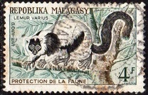 [Protección de la vida salvaje. Lémures., tipo KX]
