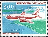 [Airmail - Boeing 737, type QT]