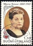 [The 100th anniversary of the birth of Maria Jotuni, Writer, típus VZ]