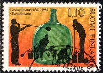 [The 300th Anniversary of The first Glass Factory in Uusikaupunki, type WN]