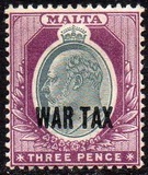 [Overprinted - War Tax, type P1]