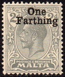 [King George V - No. 59 Surcharged, වර්ගය Q1]