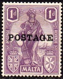 [Allegorical Stamps Overprinted "POSTAGE", type T14]