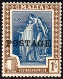 [Allegorical Stamps Overprinted "POSTAGE", type U5]