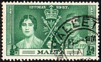 [The Coronation of King George VI, type AJ]