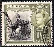 [King George VI and Local Motifs, type AU]