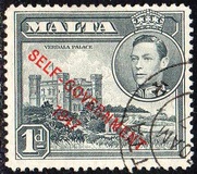 [King George VI and Local Motifs Overprinted "SELF-GOVERNMENT - 1947", type BA15]