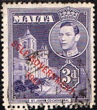 [King George VI and Local Motifs Overprinted "SELF-GOVERNMENT - 1947", type BA19]