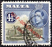 [King George VI and Local Motifs Overprinted "SELF-GOVERNMENT - 1947", type BA20]